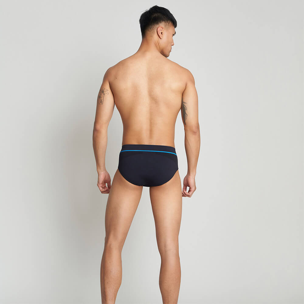 Men's Running Briefs - Black