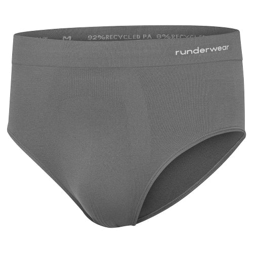 Men's Running Brief - Grey
