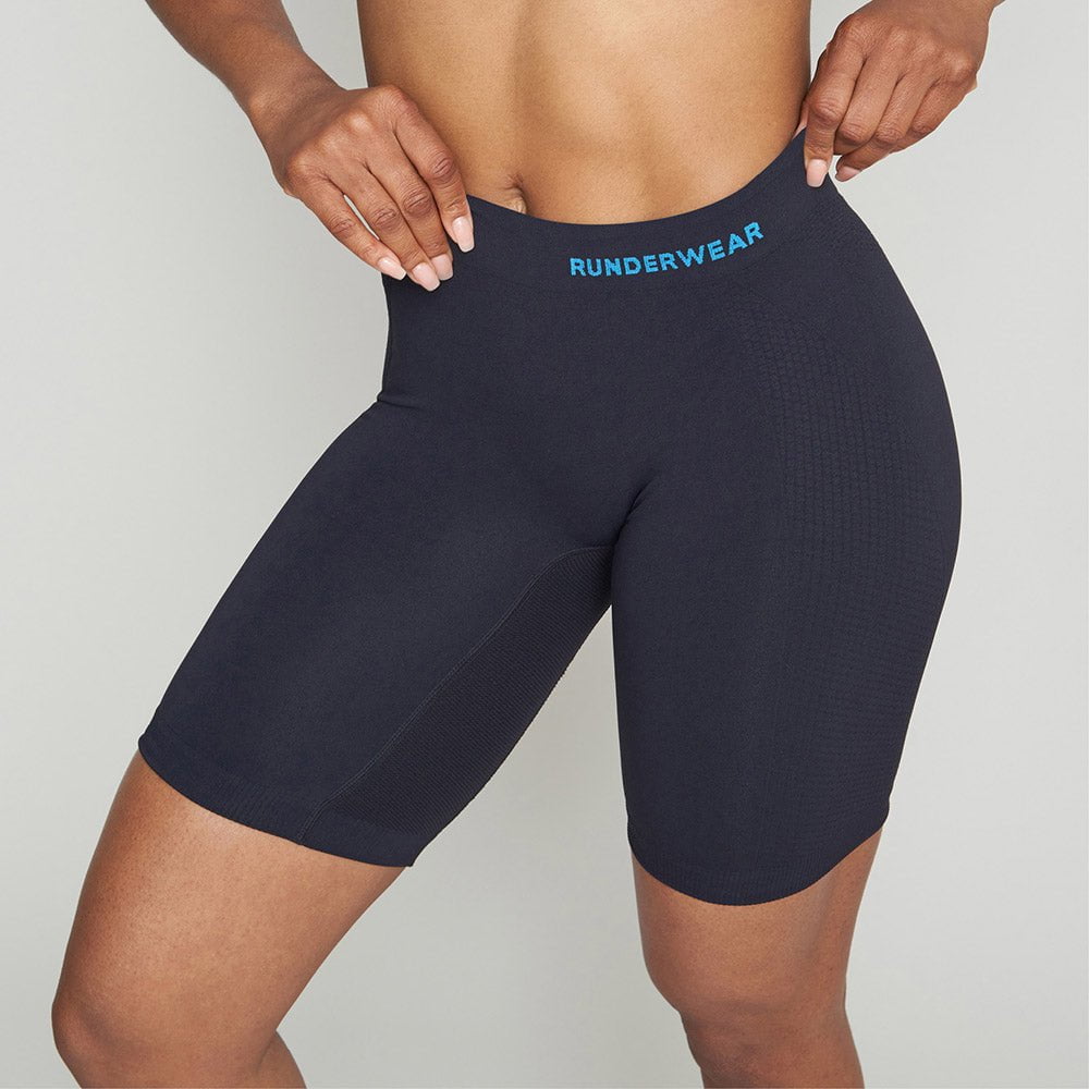 Women's Running Long Boxer - Black