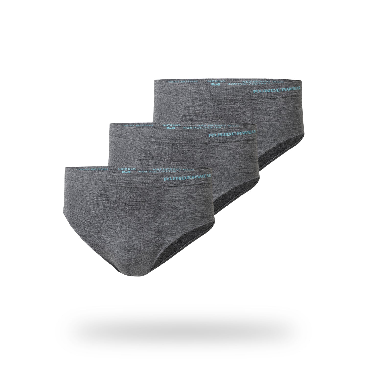 Men's Merino Briefs - Multibuy x3