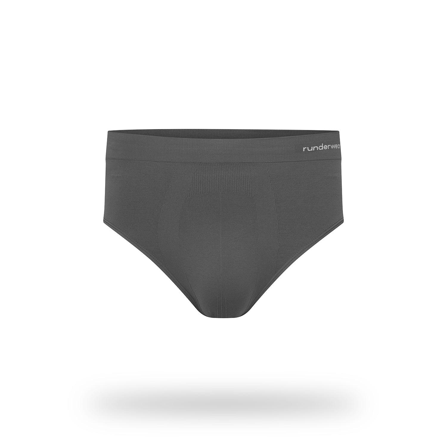 Men's Running Briefs - Grey