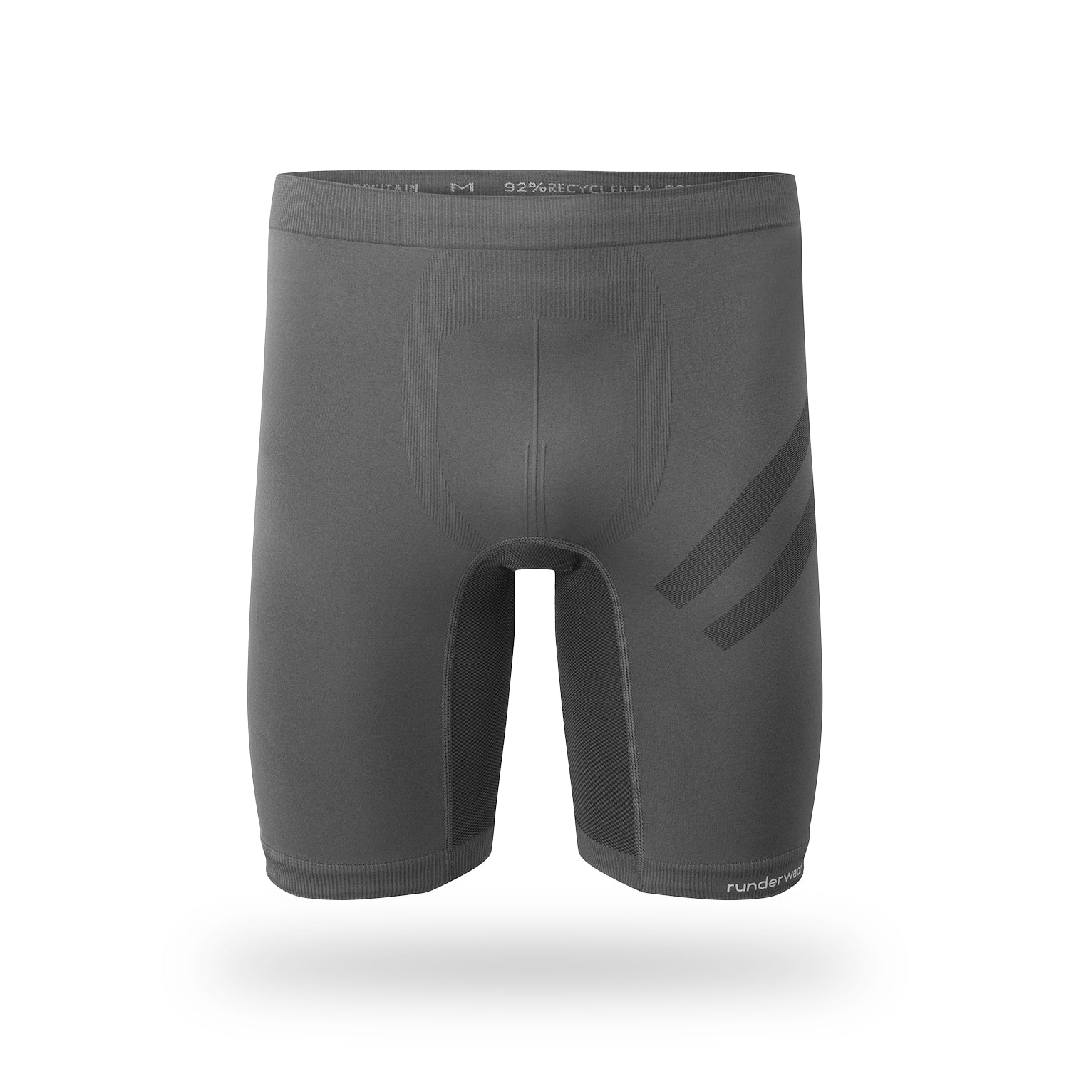 Men’s Running Long Boxer Shorts – Grey (3-Pack)