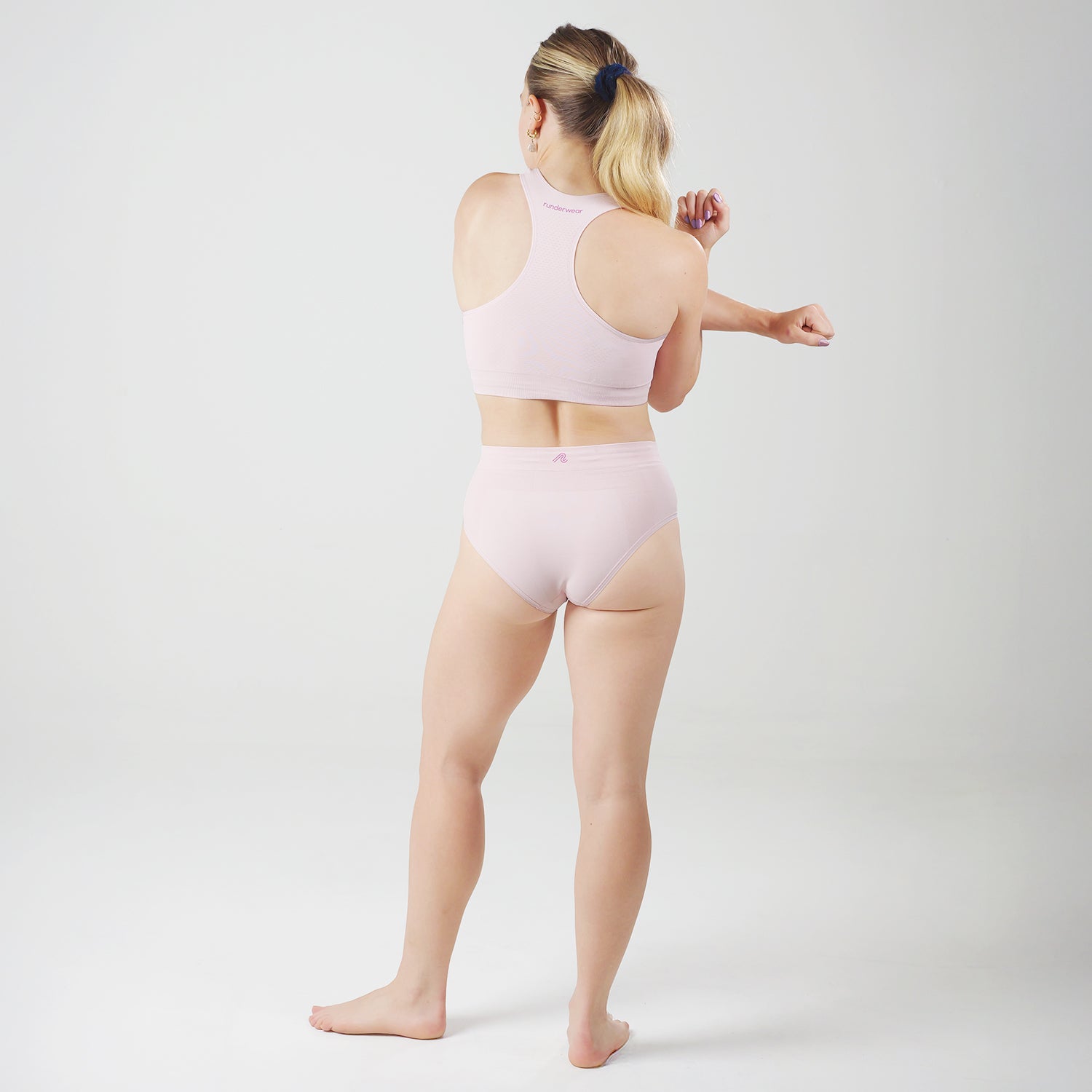 Women's Running Briefs - Rosa