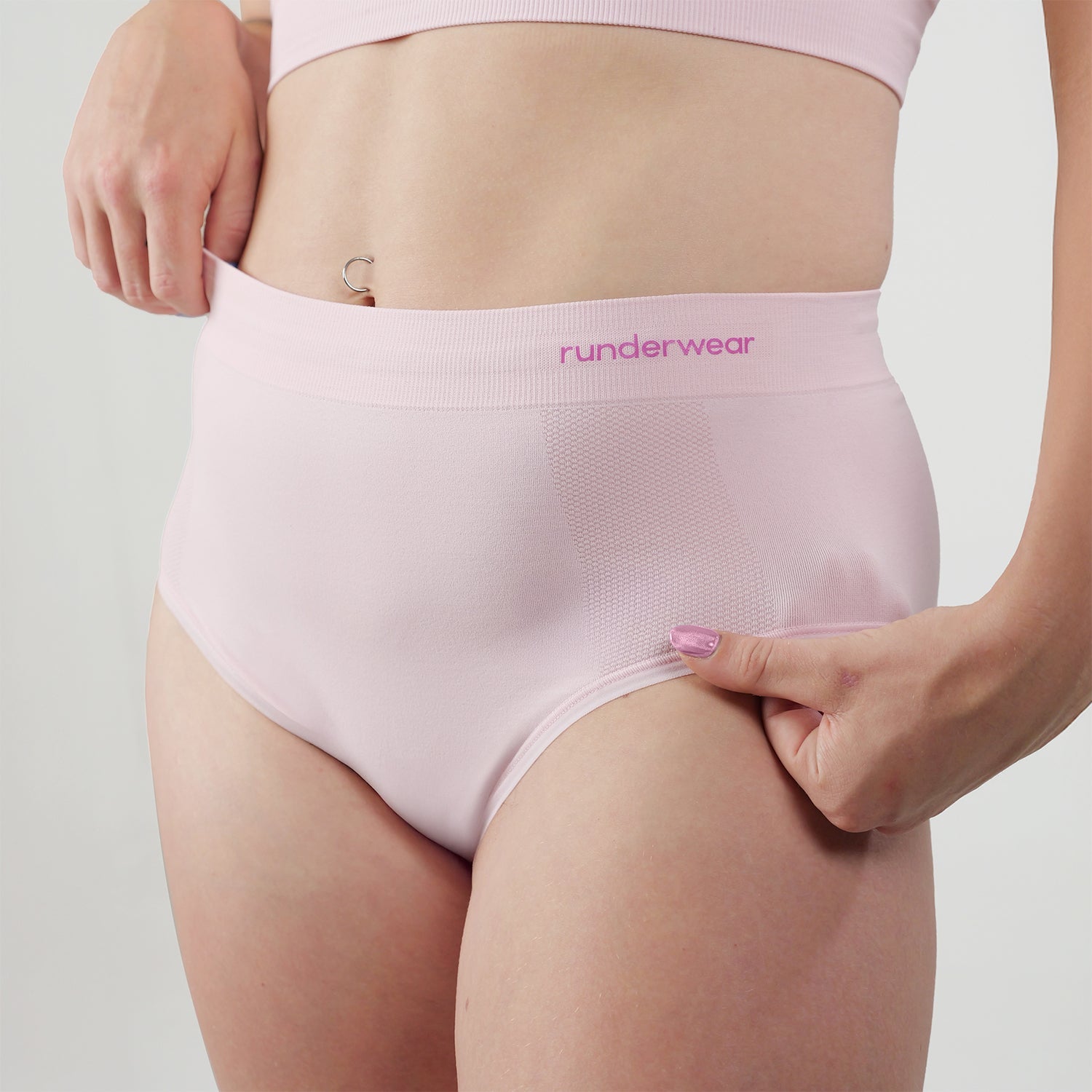 Women's Running Briefs - Rosa