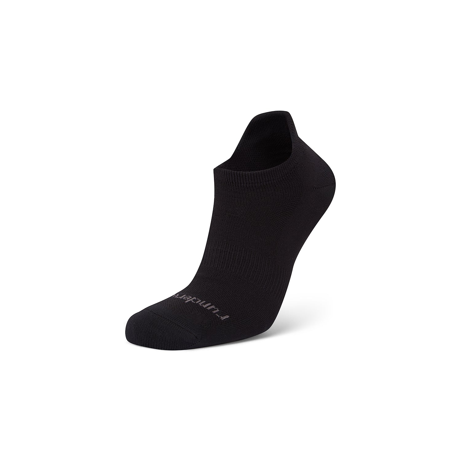 Unisex Anti-Blister Low Running Socks - Black