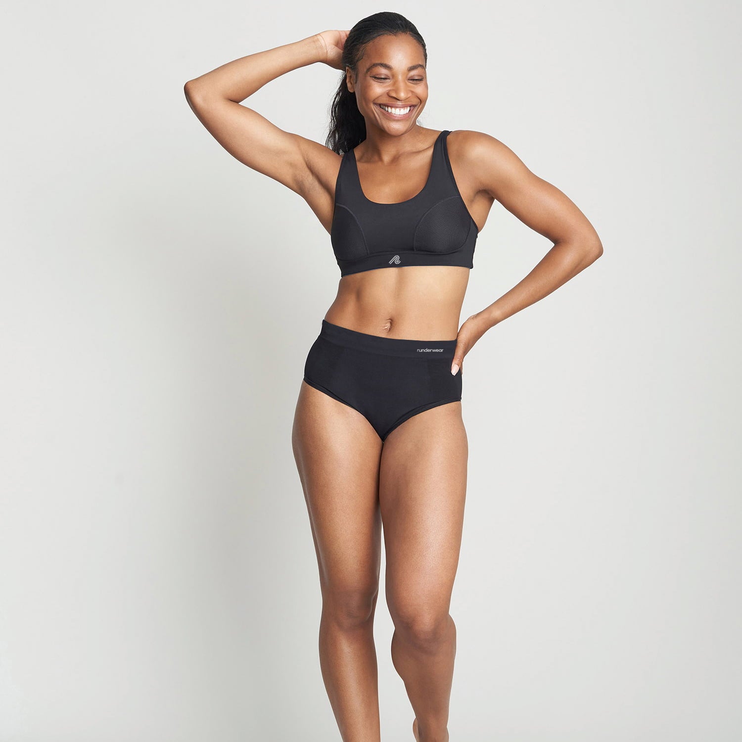 Women’s Energize Running Bra - Black