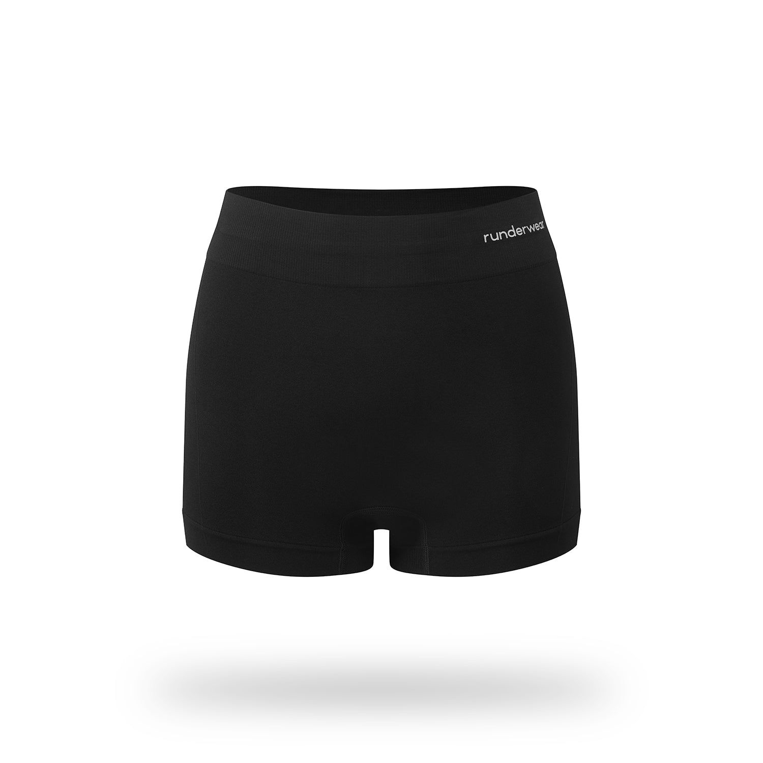 Women's Running Boy Shorts - Black