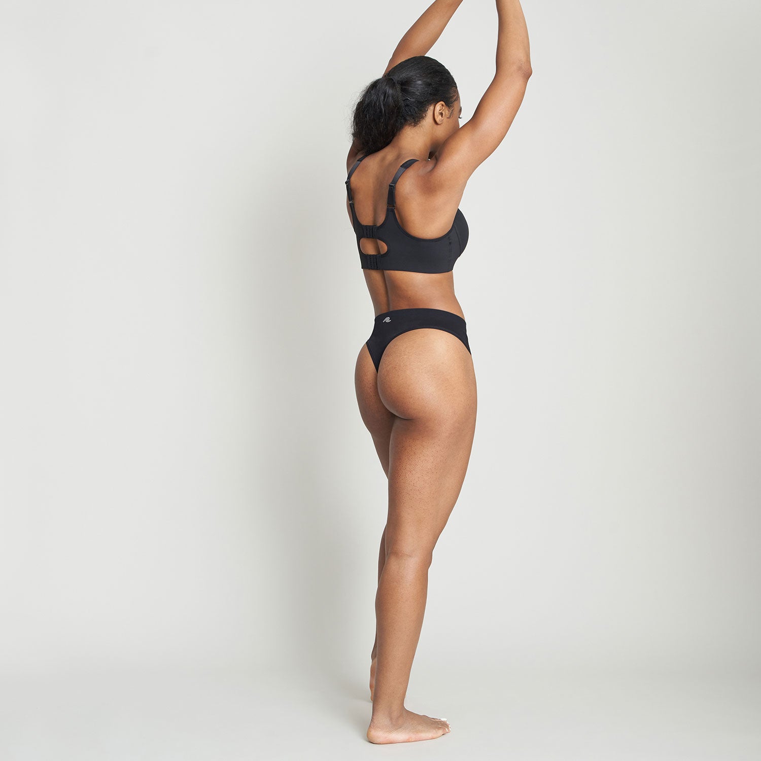 Women’s Running Thong – Black (3-Pack)