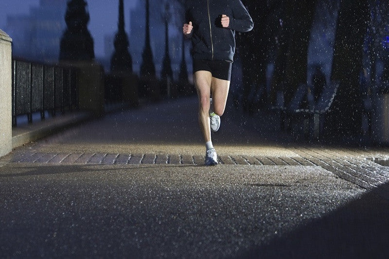 Scared to Safety when Running at Night!