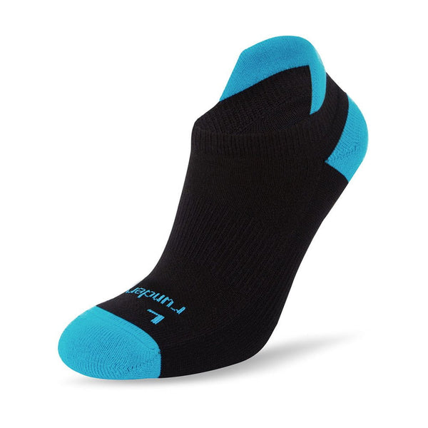Men's Anti-Blister Running Socks - Low (Black) | runderwear™