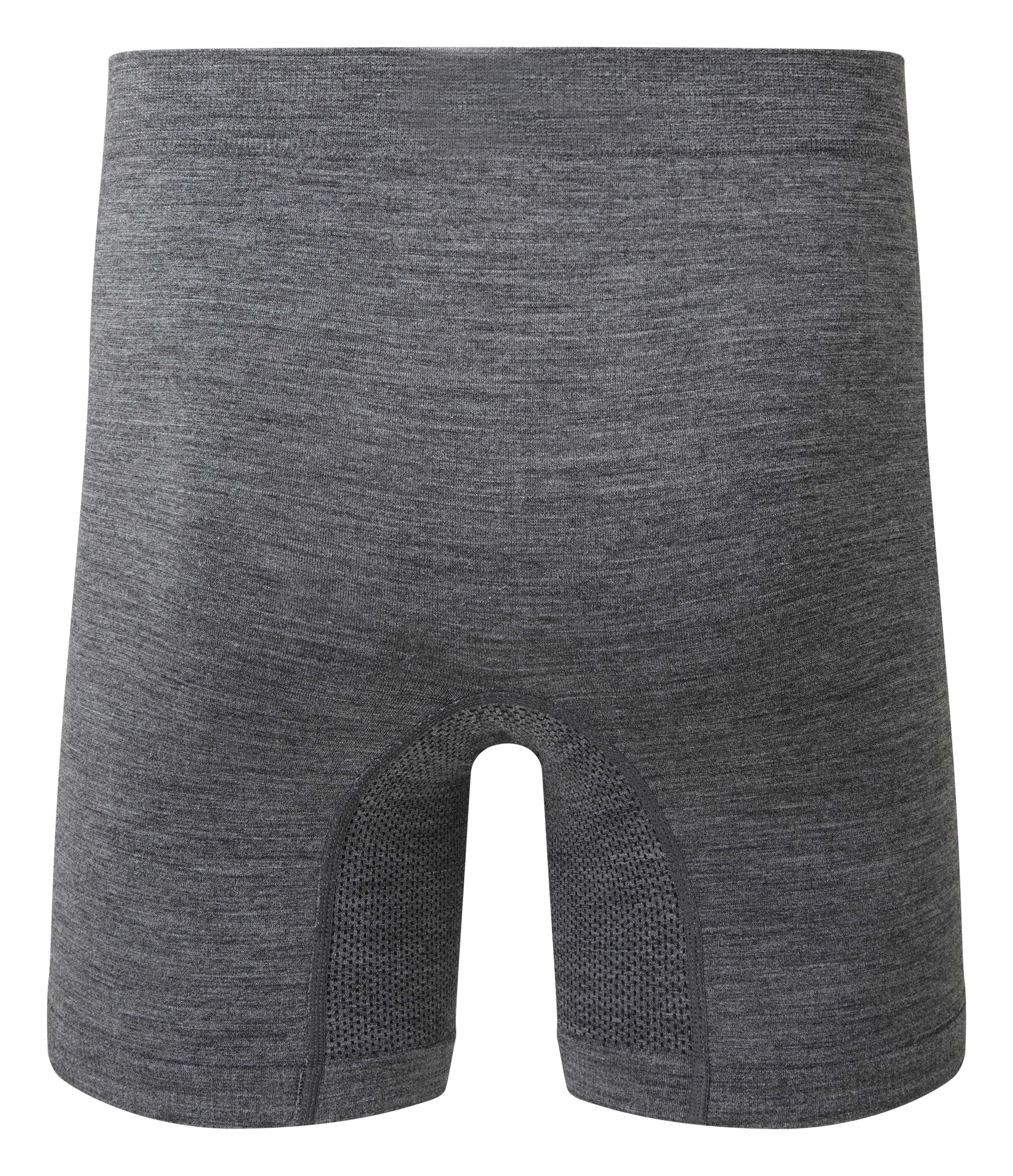 Merino Men's Boxers - Grey - (Multibuy x3)