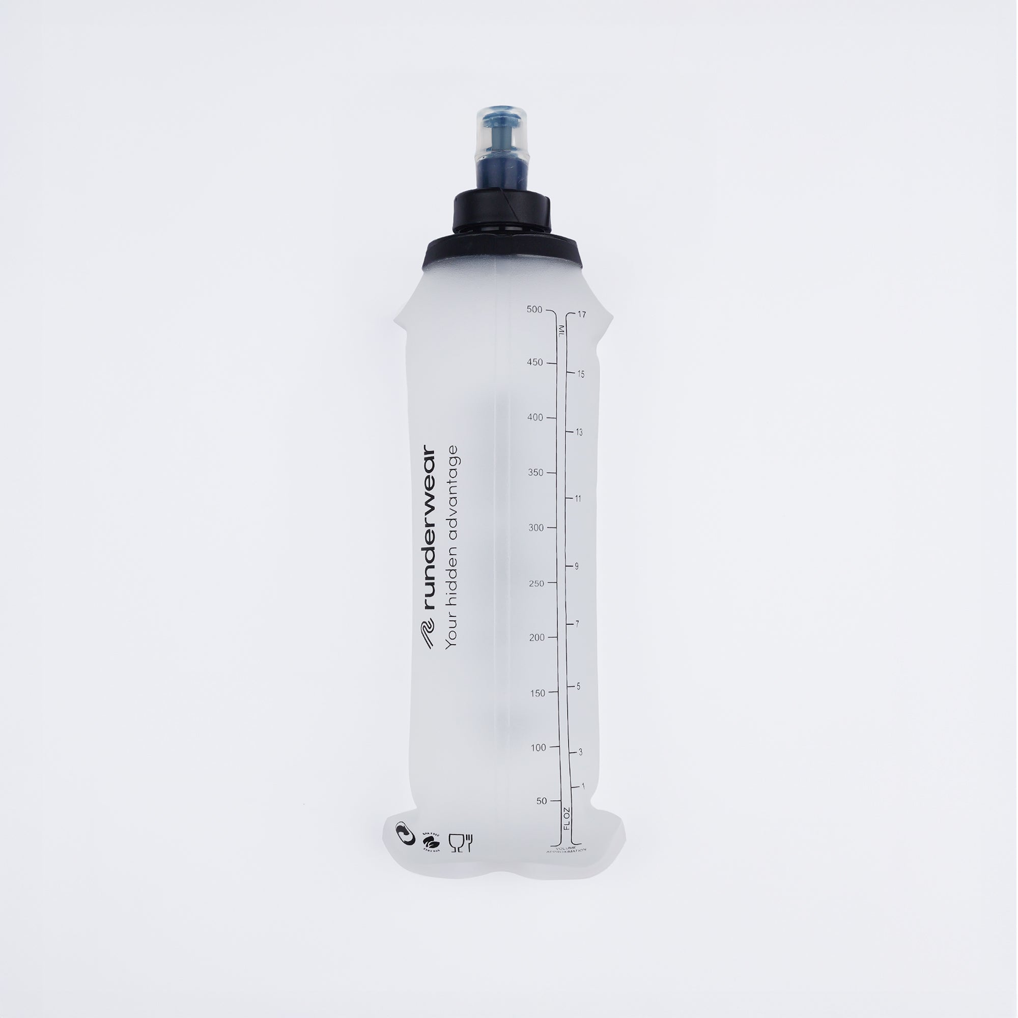 Runderwear Frosted Soft Flask - 500ml
