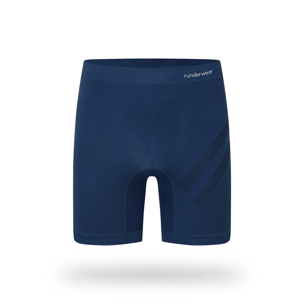 Runderwear Men's Running Boxer Shorts - Navy