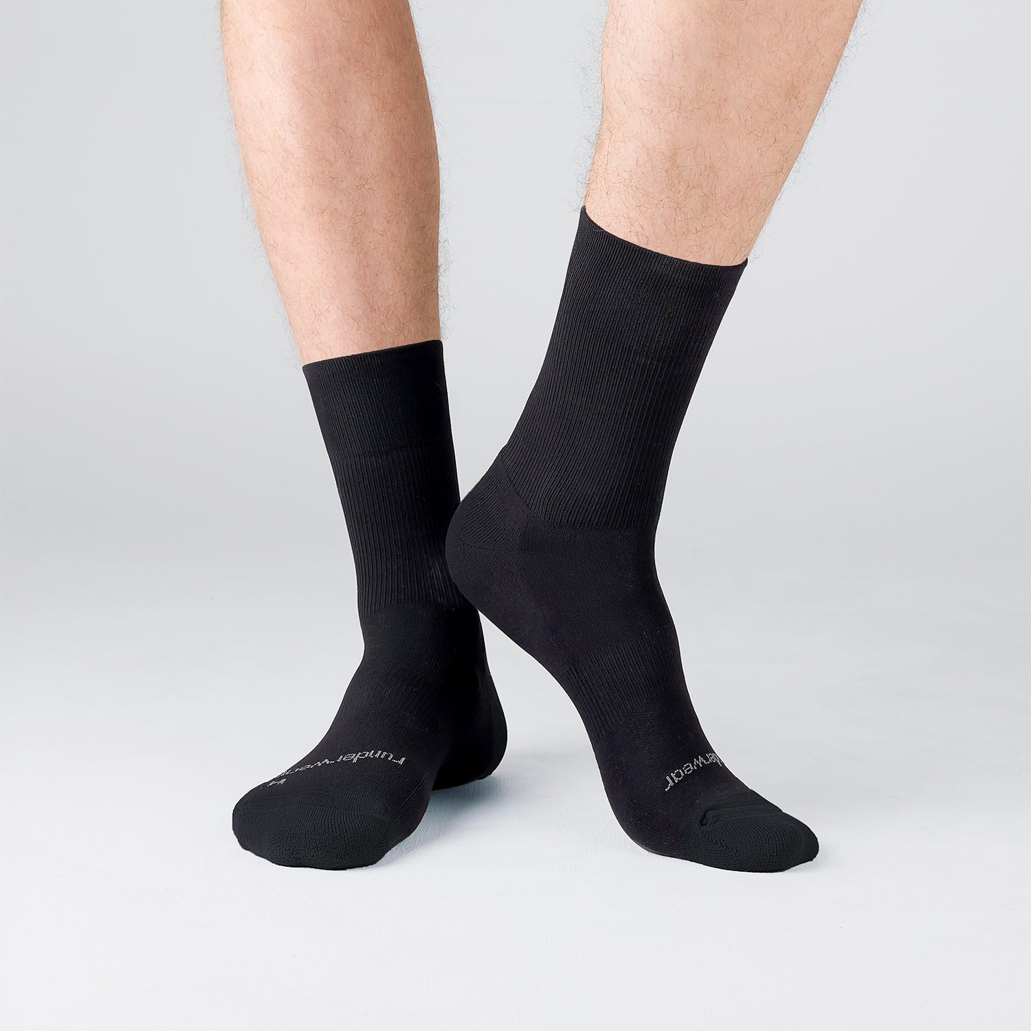 Unisex Anti-Blister High Running Socks – Black (3-Pack)