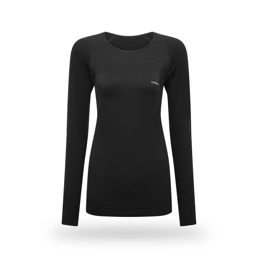 Women's Running Base Layer - Black | runderwear™