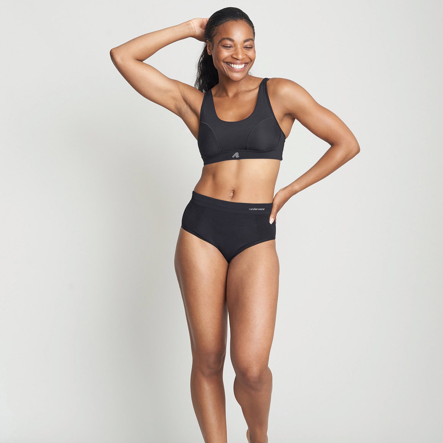 Women’s Energize Running Bra - Black