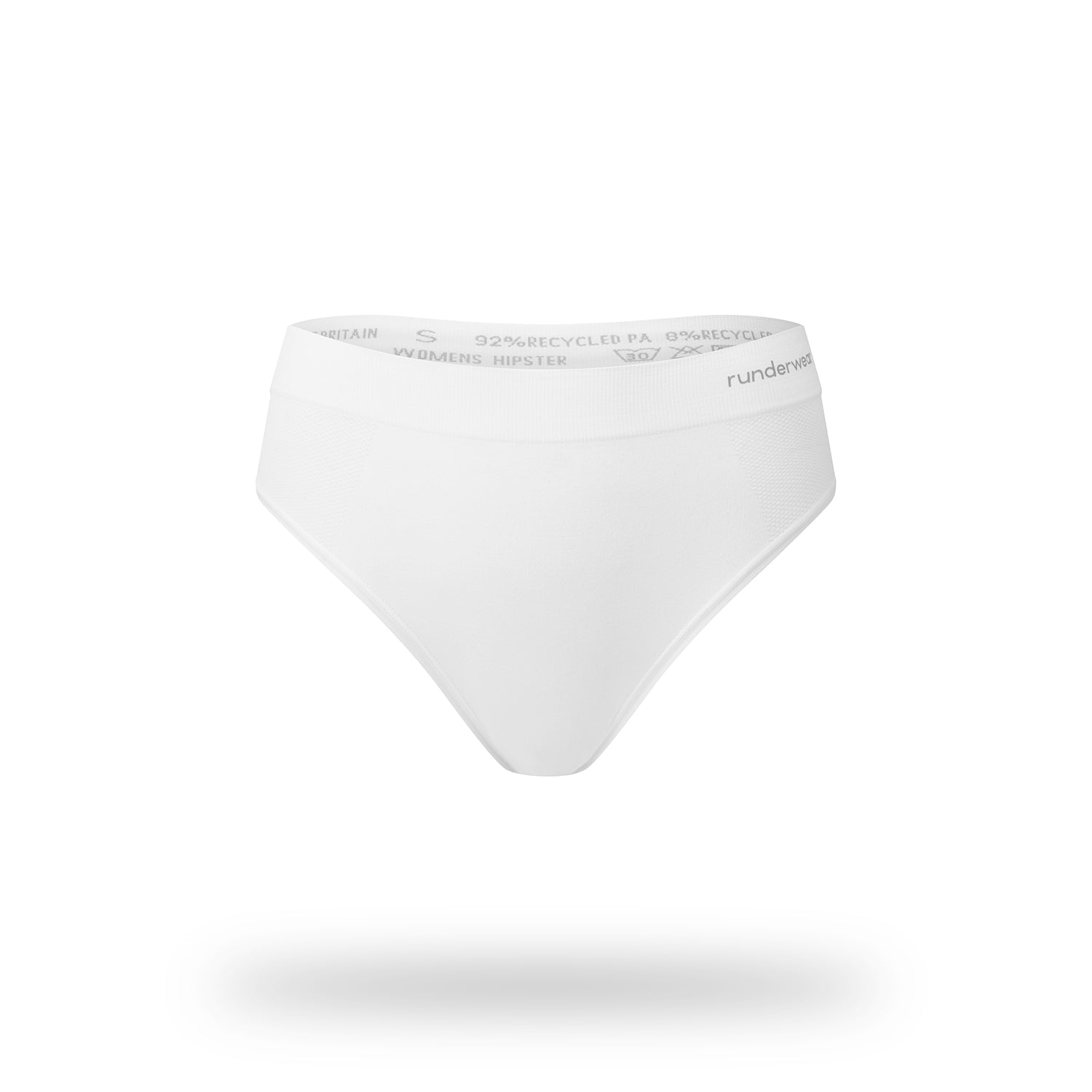 Women’s Running Hipster Briefs – White (3-Pack)