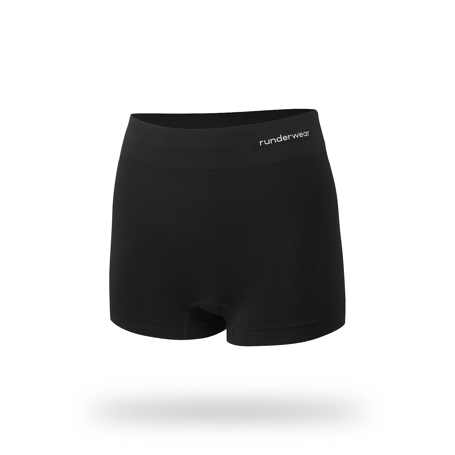 Women's Running Boy Shorts - Black