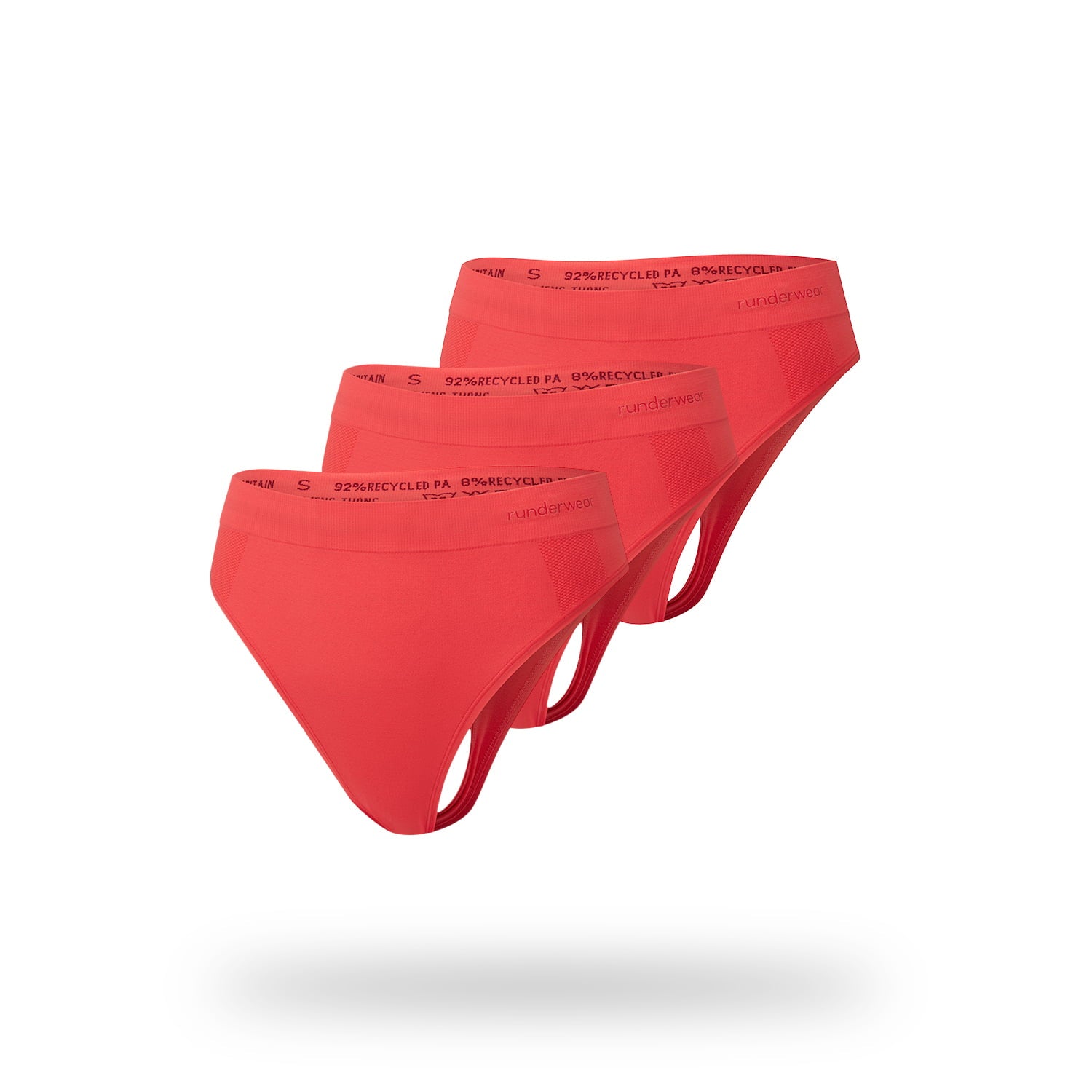 Women's Running Thong - Fiesta (3 Pack)
