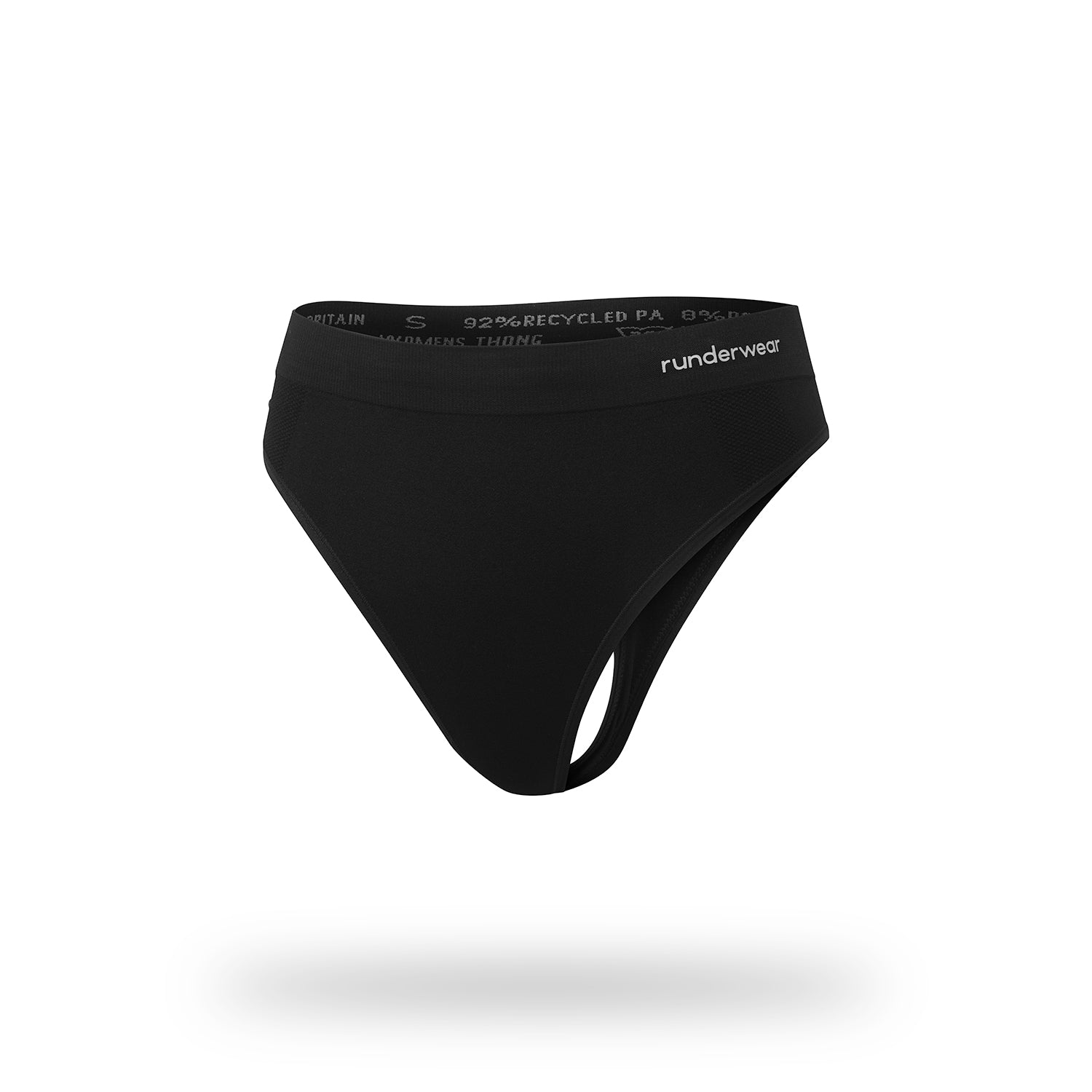 Women's Running Thong - Black