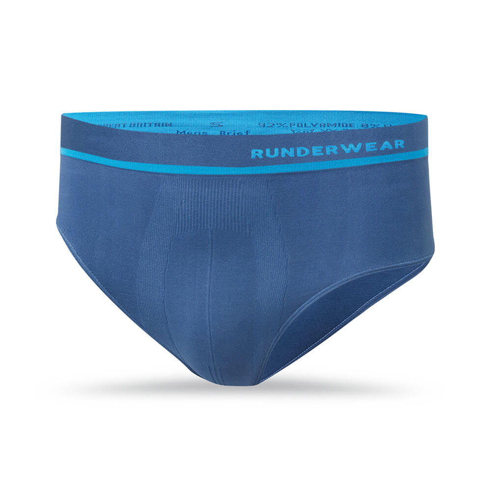 Men's Running Briefs - Blue