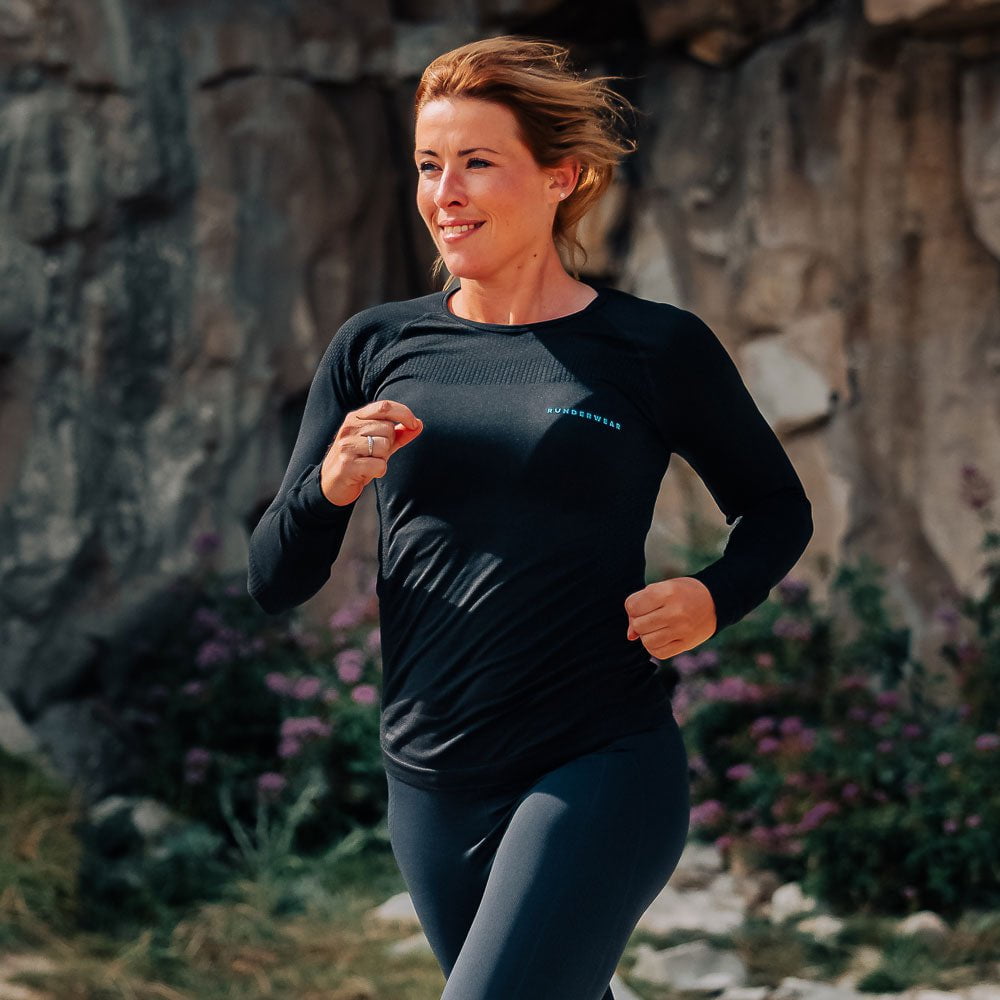 Women's Long Sleeve Seamless Running Top